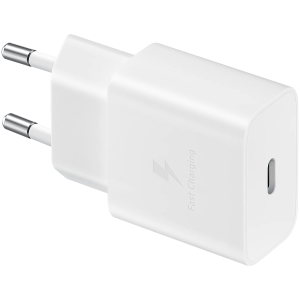 Samsung 15W Fast Charging USB-C Wall Charger White (cable included)