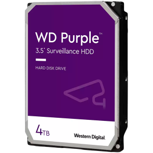 WD HDD 4TB SATA3 256MB Purple