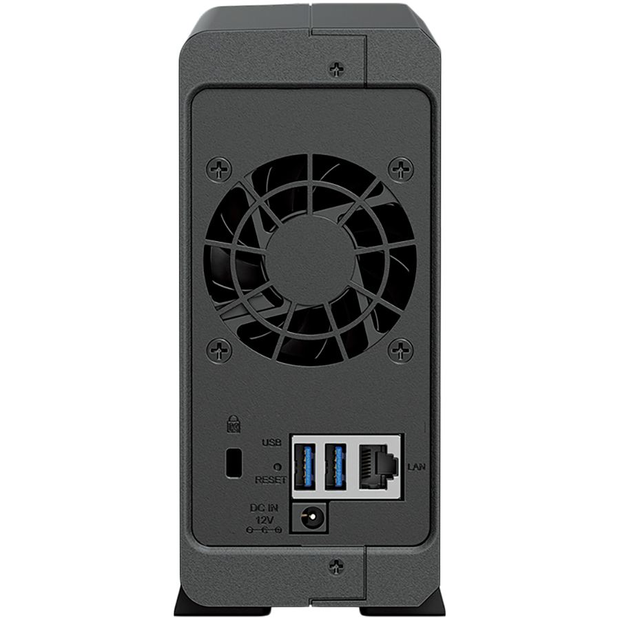 Synology DiskStation DS124 1-Bay NAS, CPU 4-core 1.7 GHz, 1 GB DDR4, 1 x 1Gbe LAN, 2 x USB 3.2 - Image 4