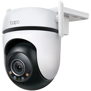TP-Link Tapo C520WS Outdoor Pan/Tilt Security Wi-Fi Camera, 2K QHD (2560x1440), 2.4 GHz,2T2R,2 × External Antennas, 1 × Ethernet Port, Horizontal 360º, Pan/Tilt, Starlight Color Night Vision, Smart AI Detection and Notifications (motion,people,pet
