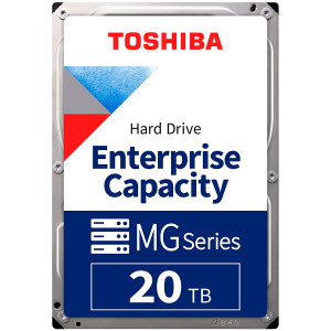 HDD Server TOSHIBA MG10 20TB MAMR 512e, 3.5'', 512MB, 7200RPM, SATA, SKU: HDEB00SGEA51F