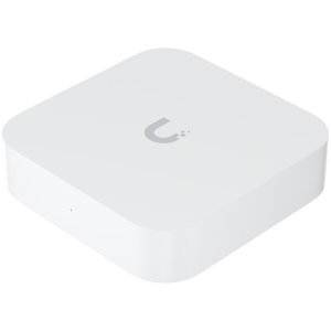 UBIQUITI Gateway Lite; Up to 10x routing performance increase over USG; Managed with a CloudKey, Official UniFi Hosting, or UniFi Network Server; (1) GbE WAN port; (1) GbE LAN port; Compact footprint; USB-C powered (adapter included); Managed with UniFi Network 8.0.7 and later.