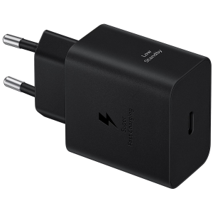Samsung 45W Fast Charging USB-C Power Adapter Black (1.8m cable included)