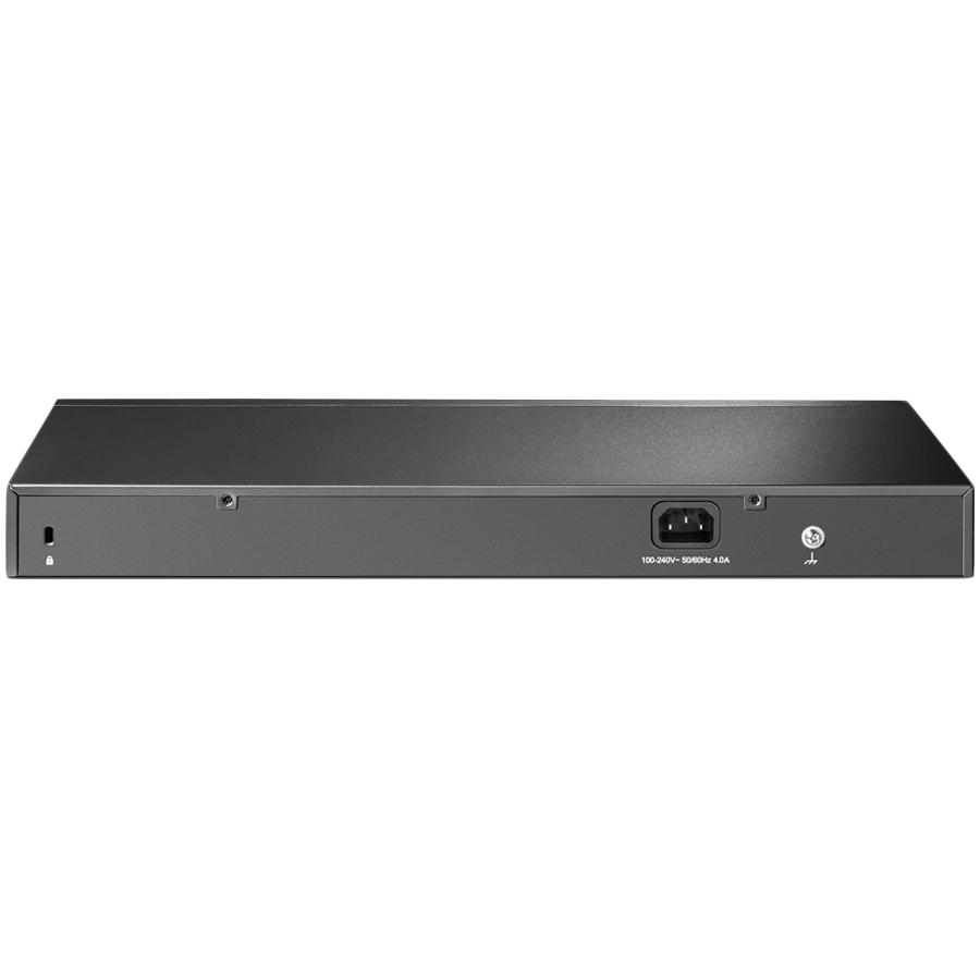 TP-Link SG2428P Omada 28-Port Gigabit Smart Switch with 24-Port PoE+, 24× Gigabit 802.3af/at PoE+ ports and 4× Gigabit SFP slots, 250 W total PoE budget, Omada app, Static Routing, VLAN, ACL, QoS, IGMP Snooping, Zero-Touch Provisioning - Image 3