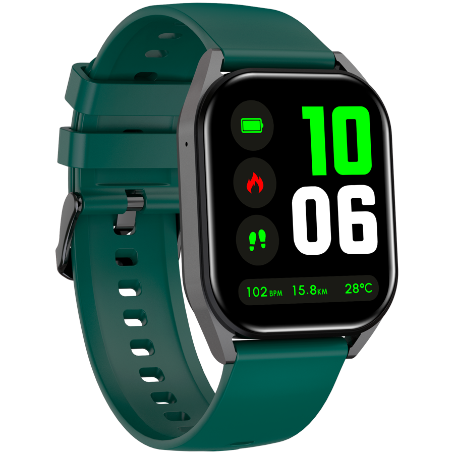 CANYON smart watch Chatter SW-58 BT-CALL Black Green - Image 2