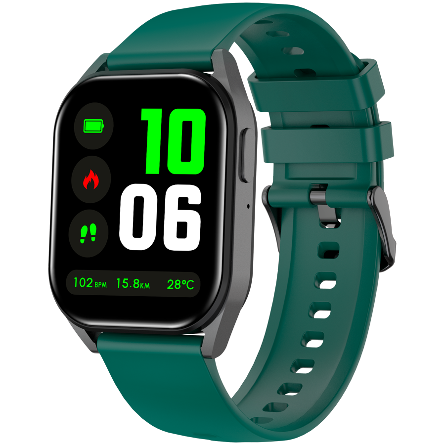 CANYON smart watch Chatter SW-58 BT-CALL Black Green - Image 3
