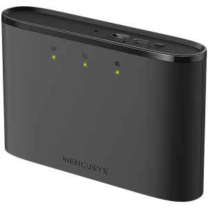 Mercusys MT110 4G LTE Mobile Wi-Fi, 2200 mAh battery, 4G LTE Speeds up to 150 Mbps, 150 Mbps WiFi 2.4 GHz, SIM Card Plug and Play, MERCUSYS App, Connect up to 10 Devices