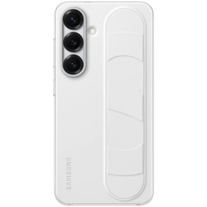 Samsung Galaxy S25 Standing Grip Case White