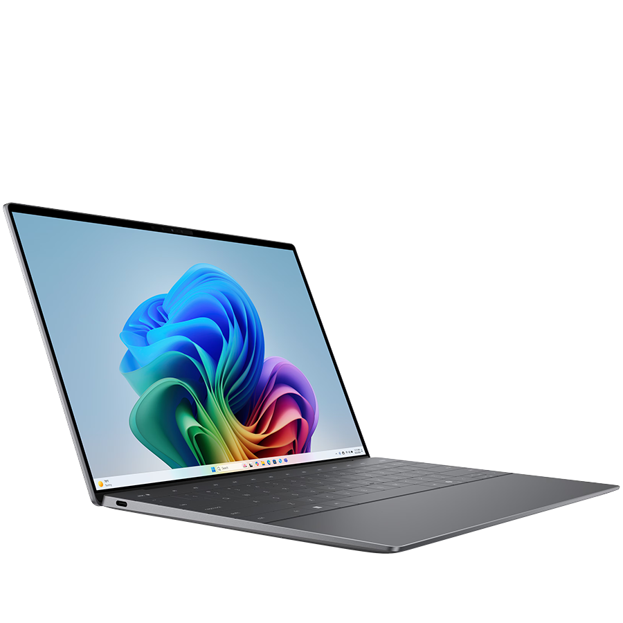 Dell XPS 9345, 13.4" FHD+ (1920x1200), Snapdragon Elite X1E-80-100 (42MB, 12C, 3.4GHz up to 4.0GHz), 16GB LPDDR5, M.2 512GB PCIe, Qualcomm Adreno GPU, 2xUSB-C, Backlit kb, FngPr, Win11Pro, 3Y PLCI - Image 2