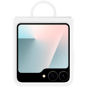 SAMSUNG Galaxy Z Flip6 / Flip7 FE Silicone Case White