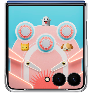 Samsung Galaxy Z Flip7 Flipsuit Case Transparent