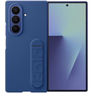 Samsung Galaxy Z Fold7 Silicone Case Blue