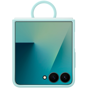 Samsung Galaxy Z Flip7 Ring Case (Silicone) Mint