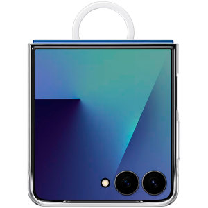 Samsung Galaxy Z Flip7 Ring Case (Clear) Transparent