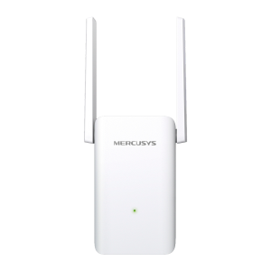 Mercusys ME80X AX3000 Wi-Fi Range Extender, 574 Mbps at 2.4 GHz + 2402 Mbps at 5 GHz, 2 x Fixed External Antennas, 1 x Gigabit Port, Wall Plugged, 1024 QAM, OFDMA, MERCUSYS APP, WPS/Reset Button, Signal Indicator, Range Extender/Access Point mode