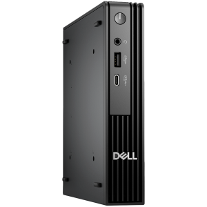 Dell Pro Micro QCM1250, Intel Ultra 5 235T, 1x 8GB DDR5 512GB GB PCIe M.2, Wi-Fi 6E+BT 5.3, Front: 1x USB C 3.2, 1x USB 3.2, Back: 2x USB 3.2, 2x USB 2.0, HDMI, DP, RJ45, USB KB/Mouse, W11Pro, 3Yr