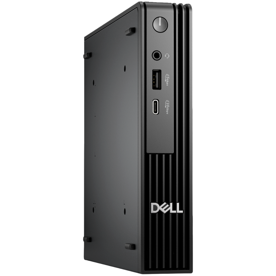 Dell Pro Micro QCM1250, Intel Ultra 5 235T, 1x 8GB DDR5 512GB GB PCIe M.2, Wi-Fi 6E+BT 5.3, Front: 1x USB C 3.2, 1x USB 3.2, Back: 2x USB 3.2, 2x USB 2.0, HDMI, DP, RJ45, USB KB/Mouse, W11Pro, 3Yr