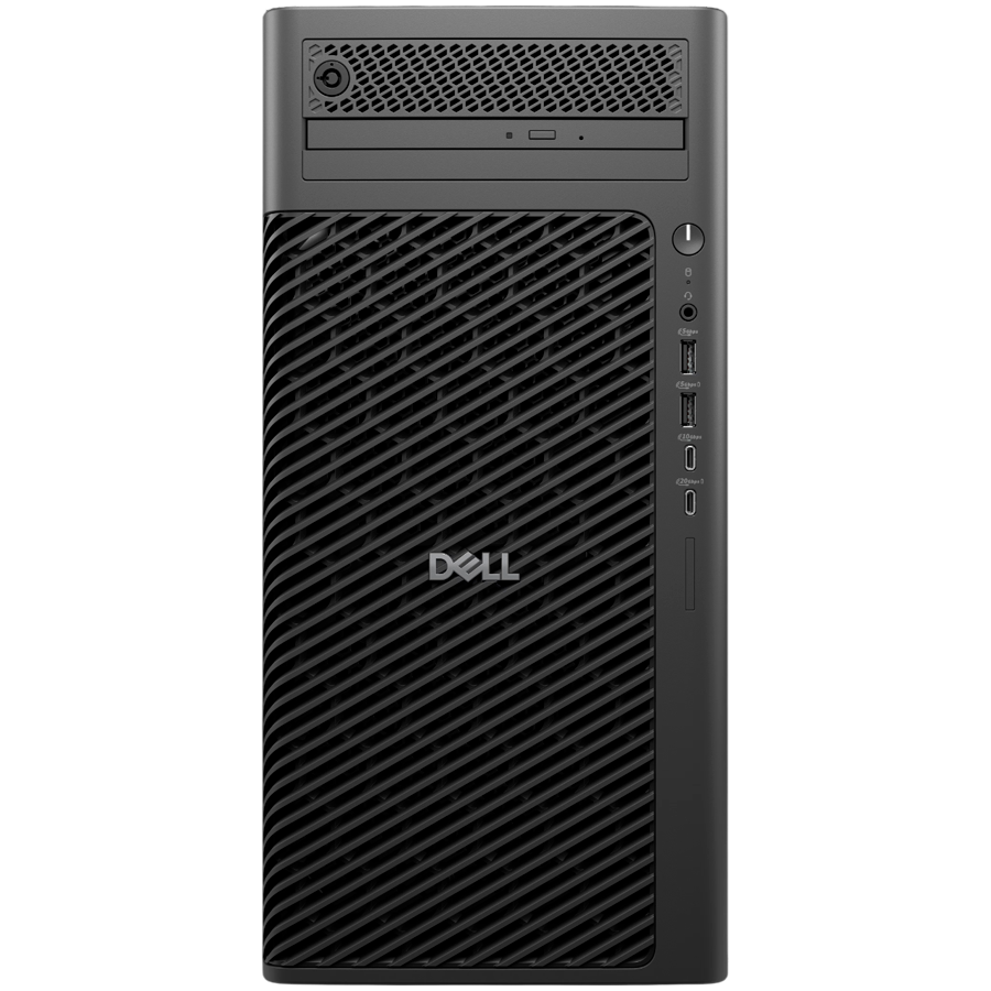 Dell Pro Max Tower, Intel Core Ultra 7 265K, 32GB (2x16GB) DDR5, M.2 1TB PCIe, Intel Int GPU, Front2x USB 3.2, 2x USB C 3.2, SD reader, Back 2x USB 2.0, 2x USB 3.2, 1x USB C 3.2, RJ45, 2x DP, USB KB/Mouse, 1500W, W11Pro, 3Yr - Image 2