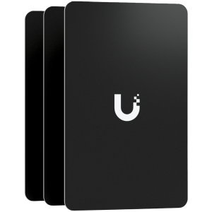 A pack of 10 highly-secure NFC cards used for access control within UniFi. Color - Black