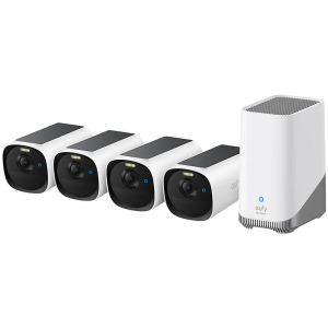 Anker, eufy Cam E40 4-Cam Kit (HomeBase S380) White