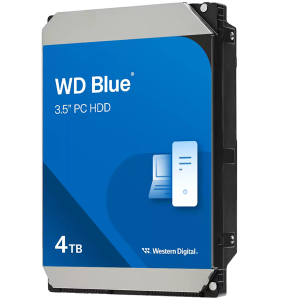 HDD Desktop WD Blue (3.5'', 4TB, 128MB, 5400 RPM, SATA 6 Gb/s)