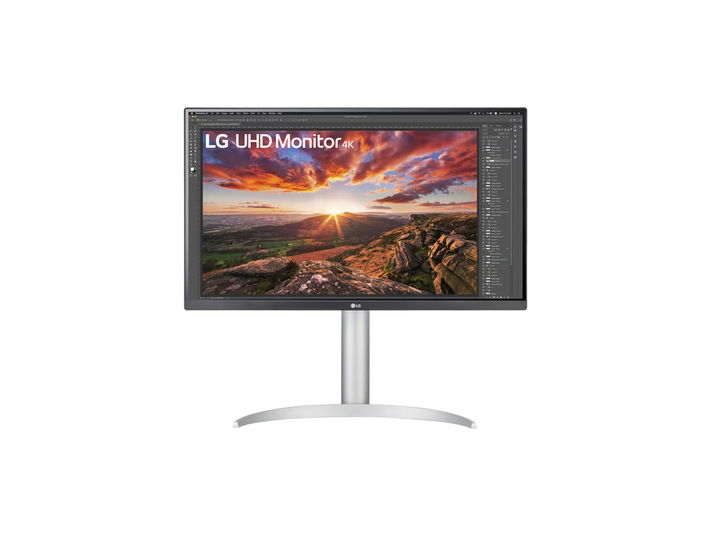 LG 27" 4K UltraFine 27UP850K-WIPS, 3840x2160, 5ms, 400cd2xHDMI, DP, 2xUSB3.0, 1xUSB-C 90w - Image 2
