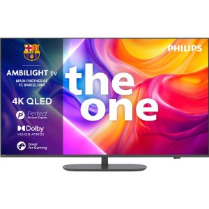 Philips 55''PUS9010 4K QledTitan OS; AMBILIGHT TV; 144Hz;P5 Picture Engine; Dolby Atmos i Vision