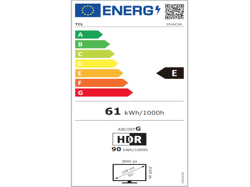 TCL 55"V6C 4K TV Google OSHDR10 HVA Panel Motion ClarityDolby Audio; AiPQ Processor; - Image 3