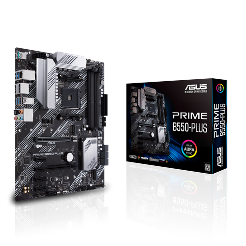 ASUS MB PRIME B550-PLUSAMD B550;AM4;4xDDR4RAID,HDMI,DP,ATX