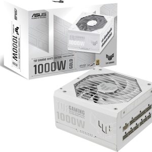 ASUS PSU TUF-GAMING-1000G-WHT1000W 80Plus Gold;Full modular1x16pin;4x8 pin;5 x SATA
