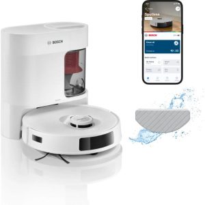 BOSCH Robotski UsisivačSpotless Advenced +, 11.000 Pa 360 LiDAR navigacija...