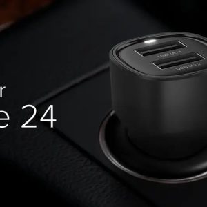 CANYON car charger OnDrive 24 24W 2xUSB-A Black