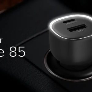 CANYON car charger OnDrive 85 PD 85W USB-A+USB-C Black