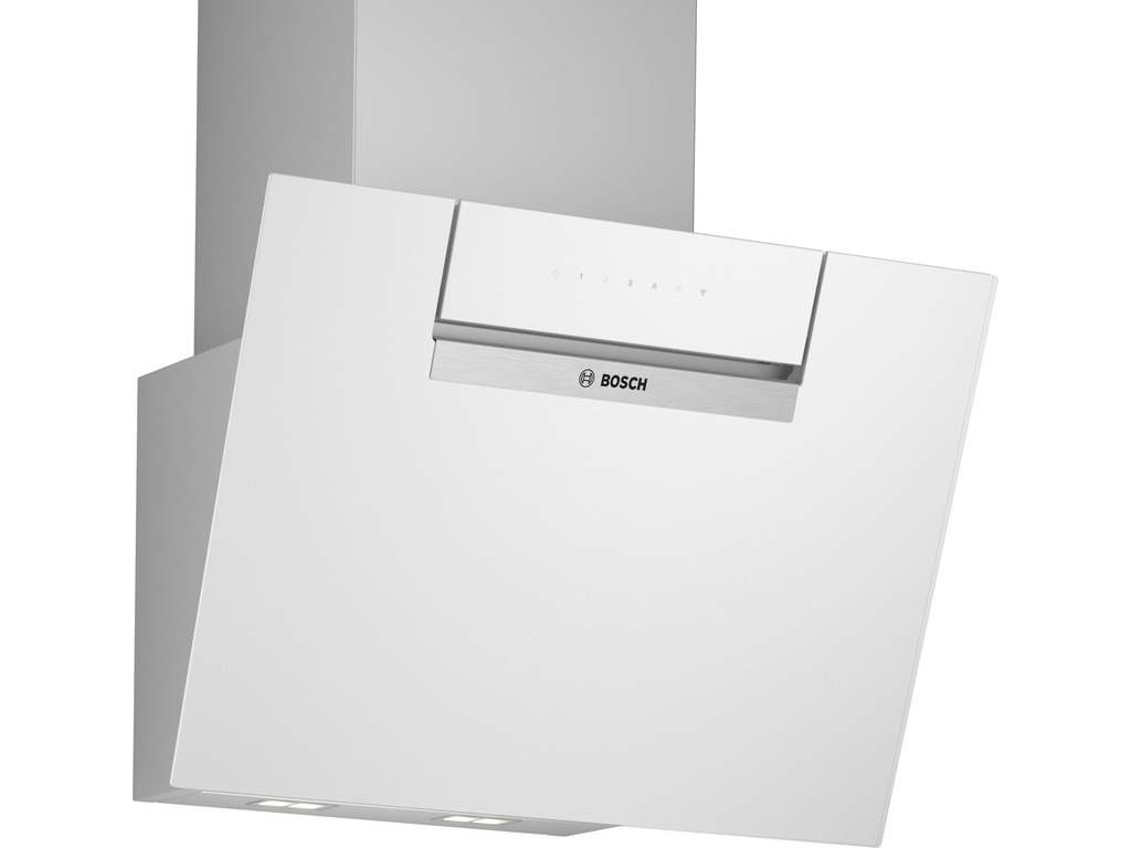 BOSCH Zidna napa Serie 4| ,Bijela, Nagnuti zaslon,768m3,60 cm, 56dB, 3 brzine,LED, A+