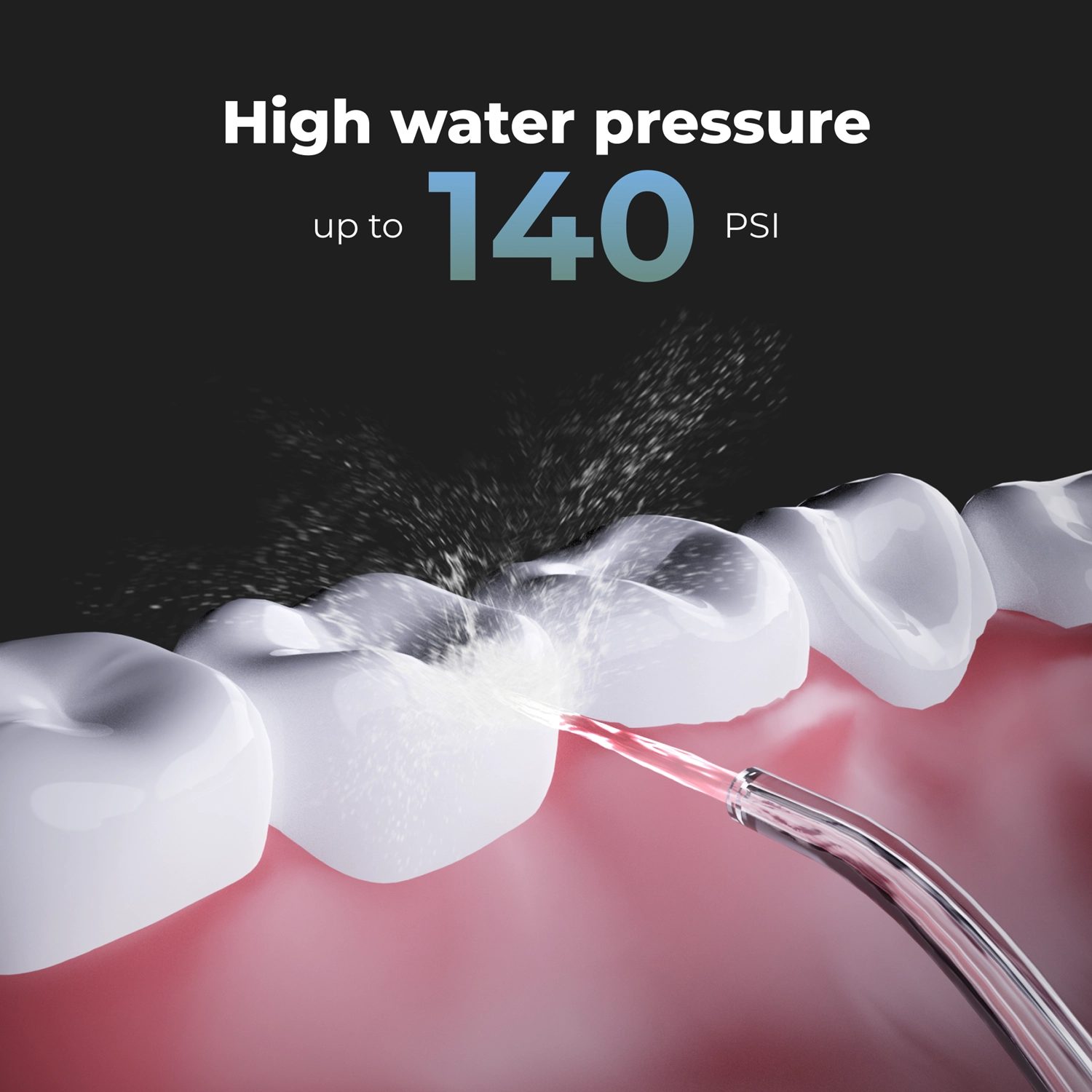 Dental Irrigator: 3.7V, 8W, 2500mAh, 200ML - Image 4