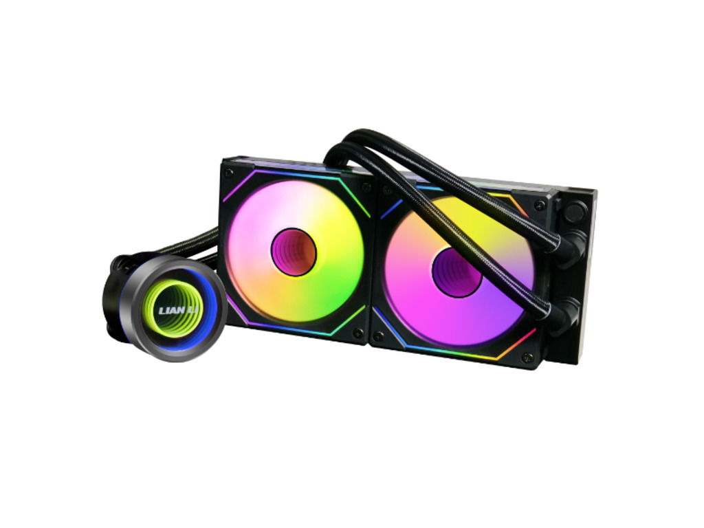 Lian Li Galahad II Trinity 240 Black RGB, 240mm, Liquid Cooling, Vodeno hlađenje - Image 2