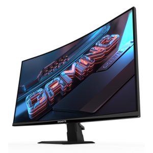 Gigabyte Monitor 27" GS27QCA 27" VA 1500R, 2560x1440 QHD, 250cd, 180Hz, 1ms, 2x HDMI, 1x DP