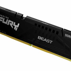 Kingston 8GB 6000MHz DDR5 Fury Beast Black, EXPO, XMP CL30
