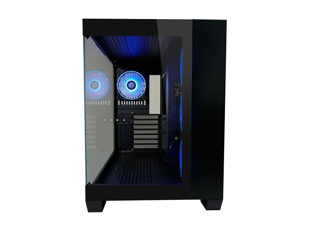 LC-Power Case Gaming 809BE-ATX, ATX, Micro ATX, MiniITX4x 120mm ARGB fans, tempered glass - Image 3