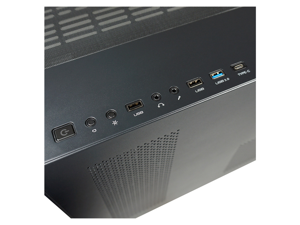 LC-Power Case Gaming 809BE-ATX, ATX, Micro ATX, MiniITX4x 120mm ARGB fans, tempered glass - Image 5