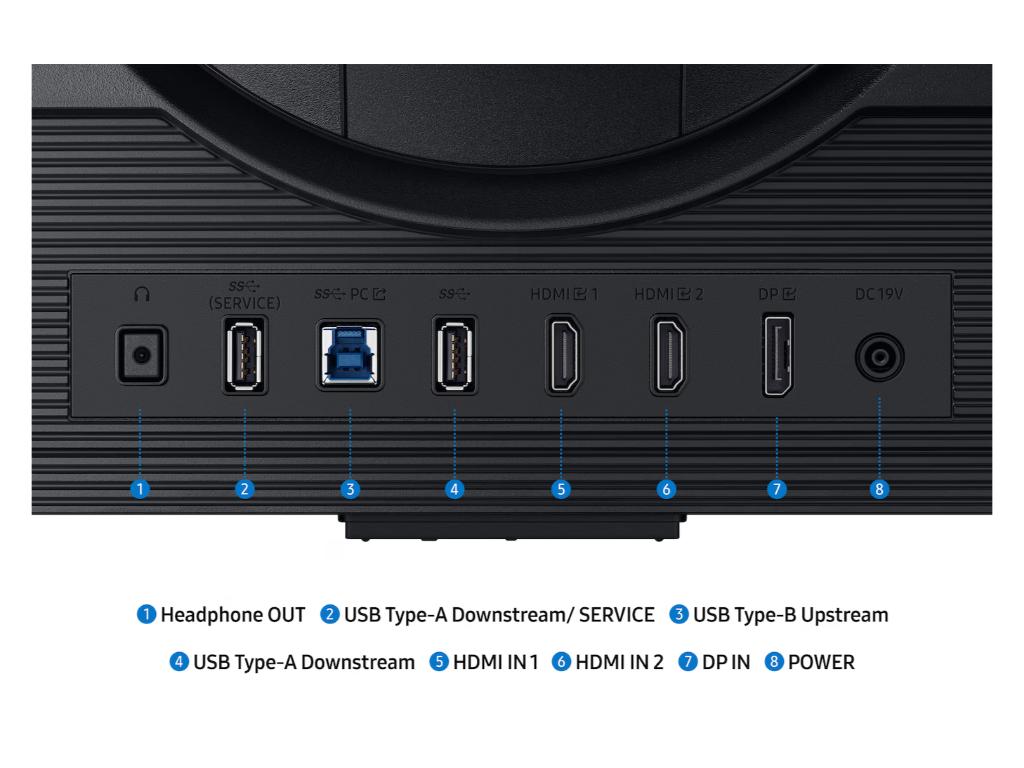 Samsung 27" Odyssey G70F 4K360Hz, IPS, 1ms, 350cd, DP2xHDMI, 2xUSB 3.2, HAS, Tilt, Swivel - Image 5