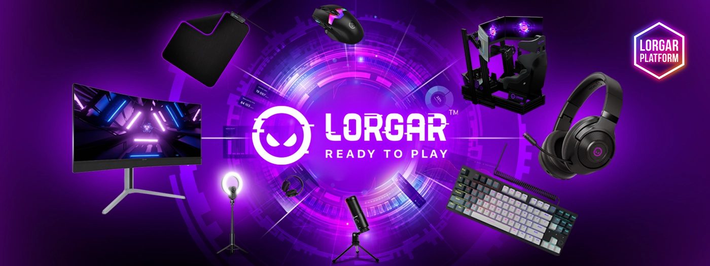 Lorgar Main 315, Gaming mouse pad, High-speed surface, Purple anti-slip rubber base, size: 500mm x 420mm x 3mm, weight 0.39kg