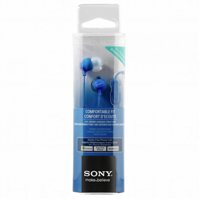 Sony slušalice EX-15 plaveIn-Ear, mikrofon - Image 2