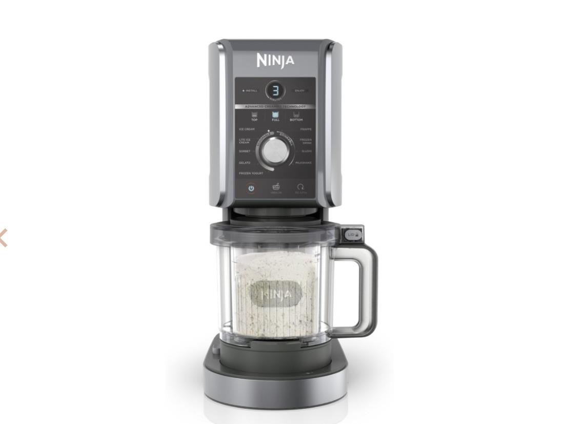 Ninja aparat za sladoled10 programa, 4 funkcije, 50% veci kapac. snaga 800W, kapac. 709ml