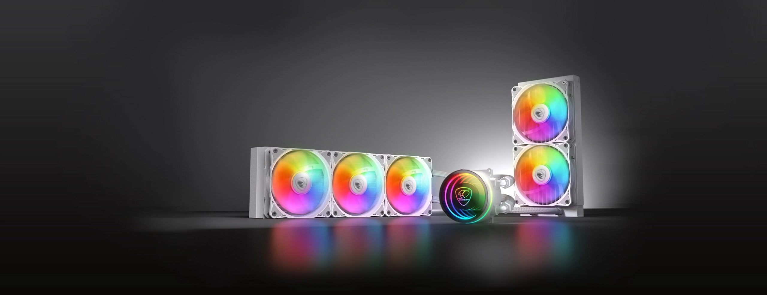 COUGAR POSEIDON ELITE ARGB 360 White AiO Liquid Watercooling