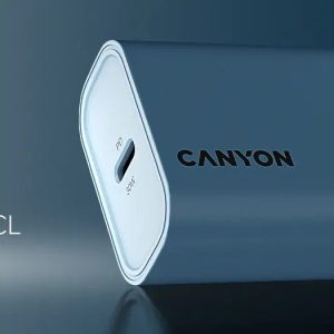 CANYON charger OnCharge 30CL Max Power 30W 1xPD EU Light Blue