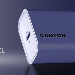 CANYON charger OnCharge 30CL Max Power 30W 1xPD EU Purple
