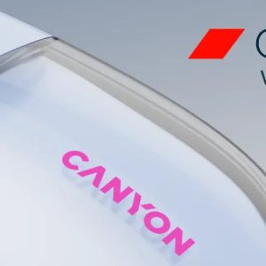 CANYON mouse OnClick 24 BT/ Wireless Transparent/Blue