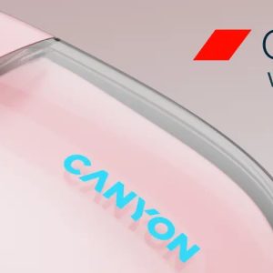 CANYON mouse OnClick 24 BT/ Wireless Transparent/Pink