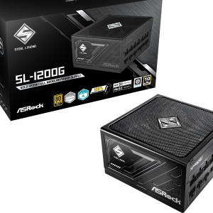 ASROCK PSU 1200W Gold SLFully Modular, 80PLUS135mm fan, ATX 3.1, PCIe 5.1